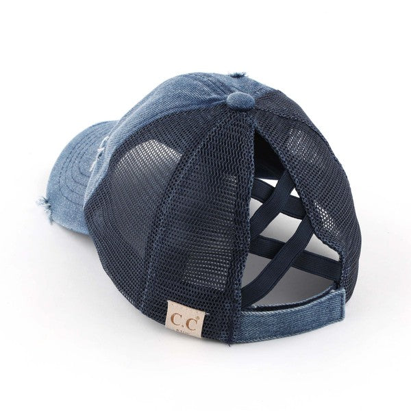 CC Kids Criss-Cross Pony Cap