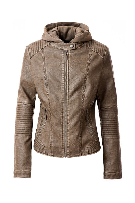 Women&#39;s PU Jacket