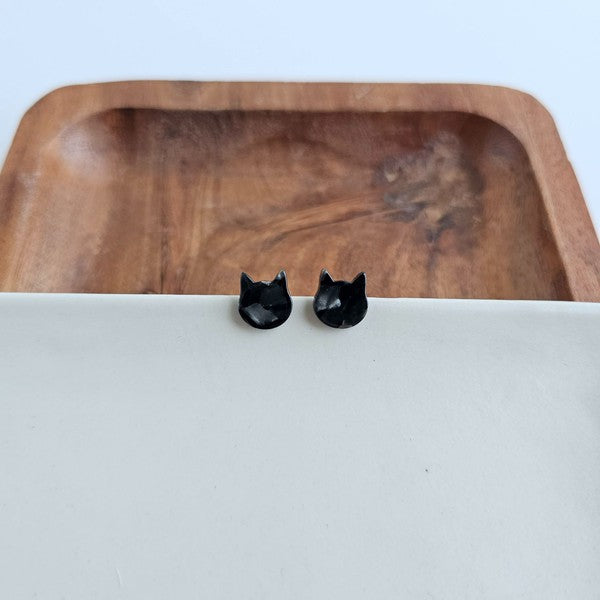 Cat Studs - Black