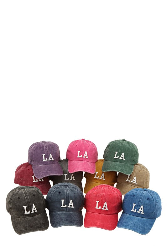 LA Embroidery Pigment Cap