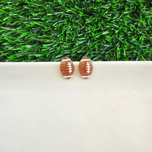 Glitter Football Studs