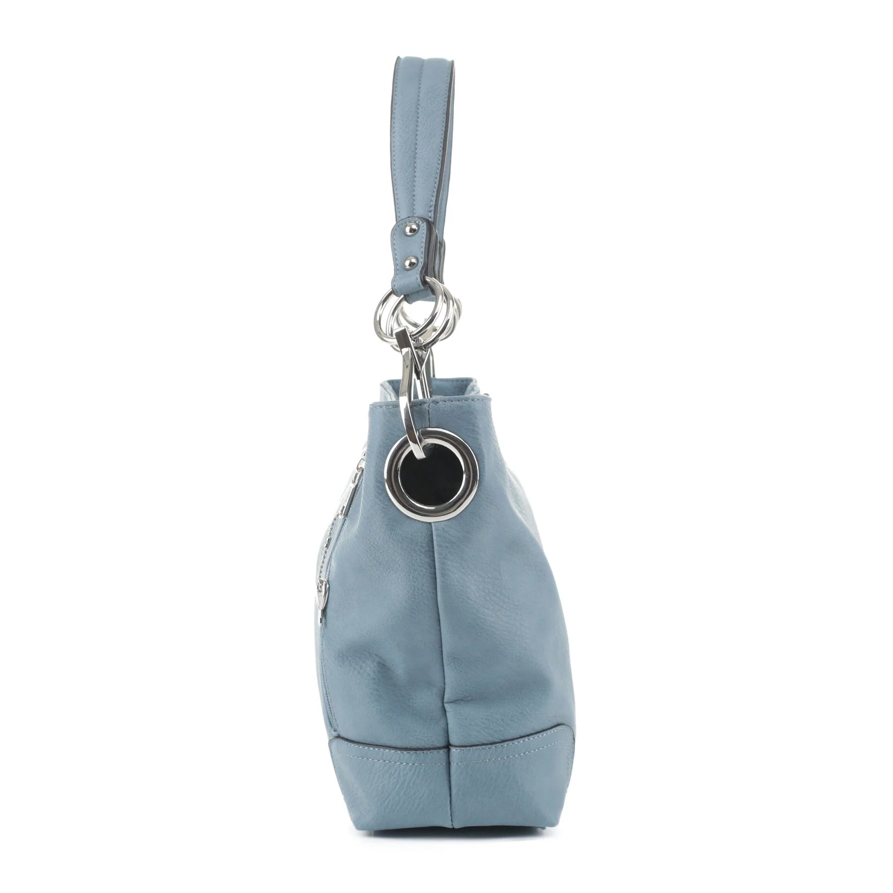 Lydia Lock and Key Hobo Shoulder Bag