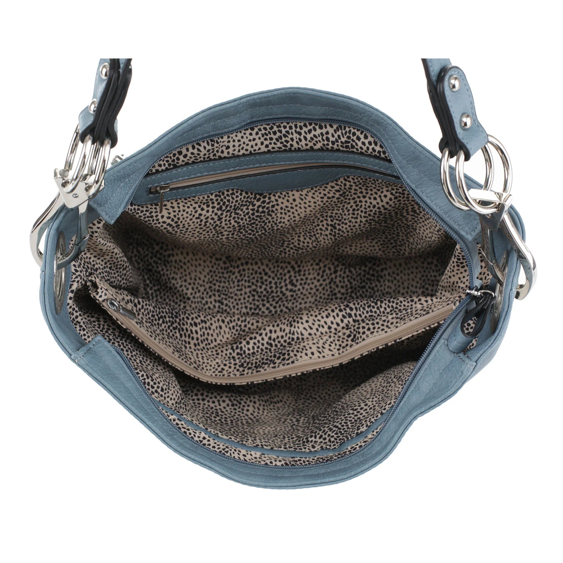 Lydia Lock and Key Hobo Shoulder Bag