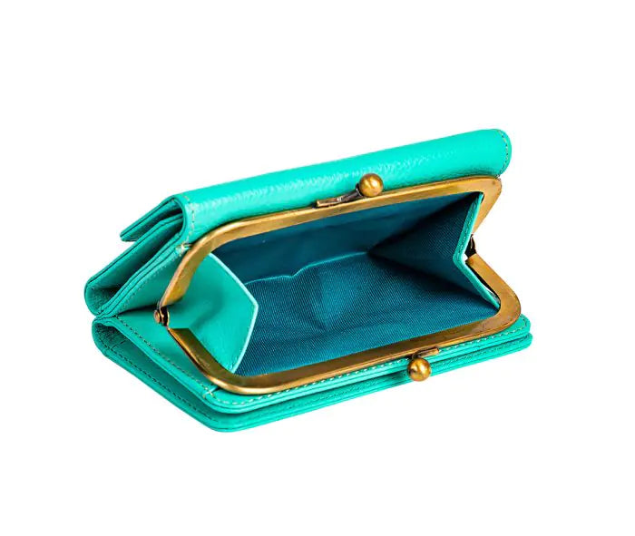 Gypsum Trail Coin Purse in Turquoise