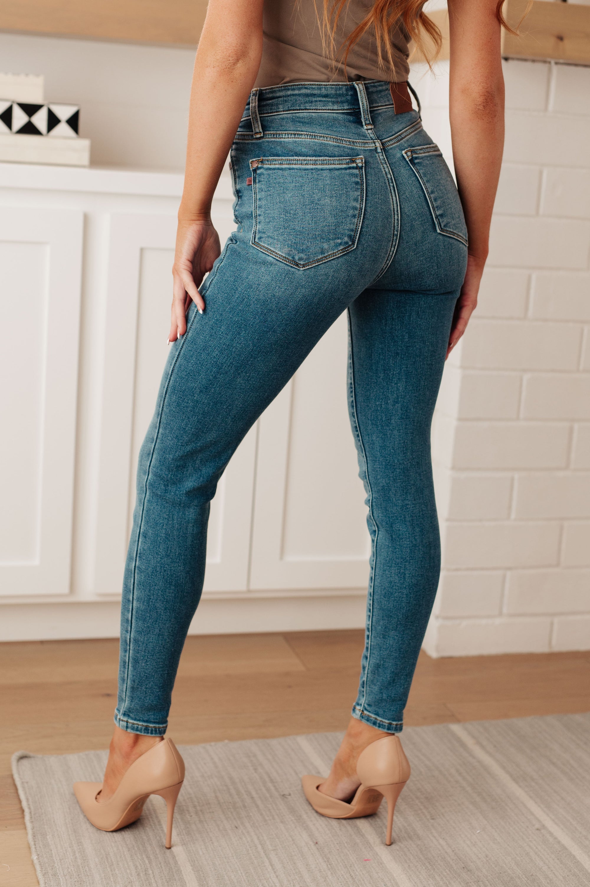 Judy Blue Bryant High Rise Thermal Skinny Jean