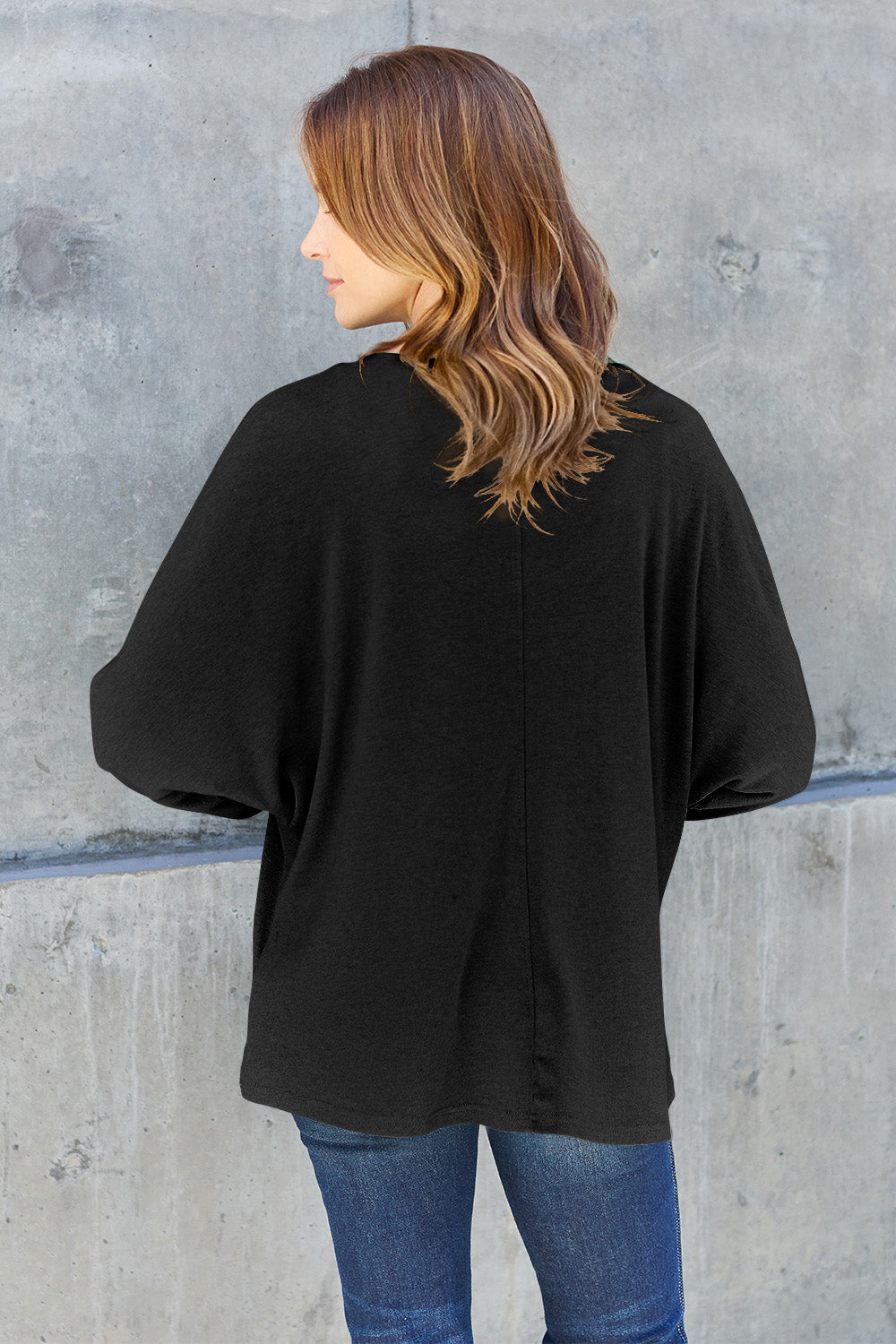 Full Size Round Neck Long Sleeve T-Shirt