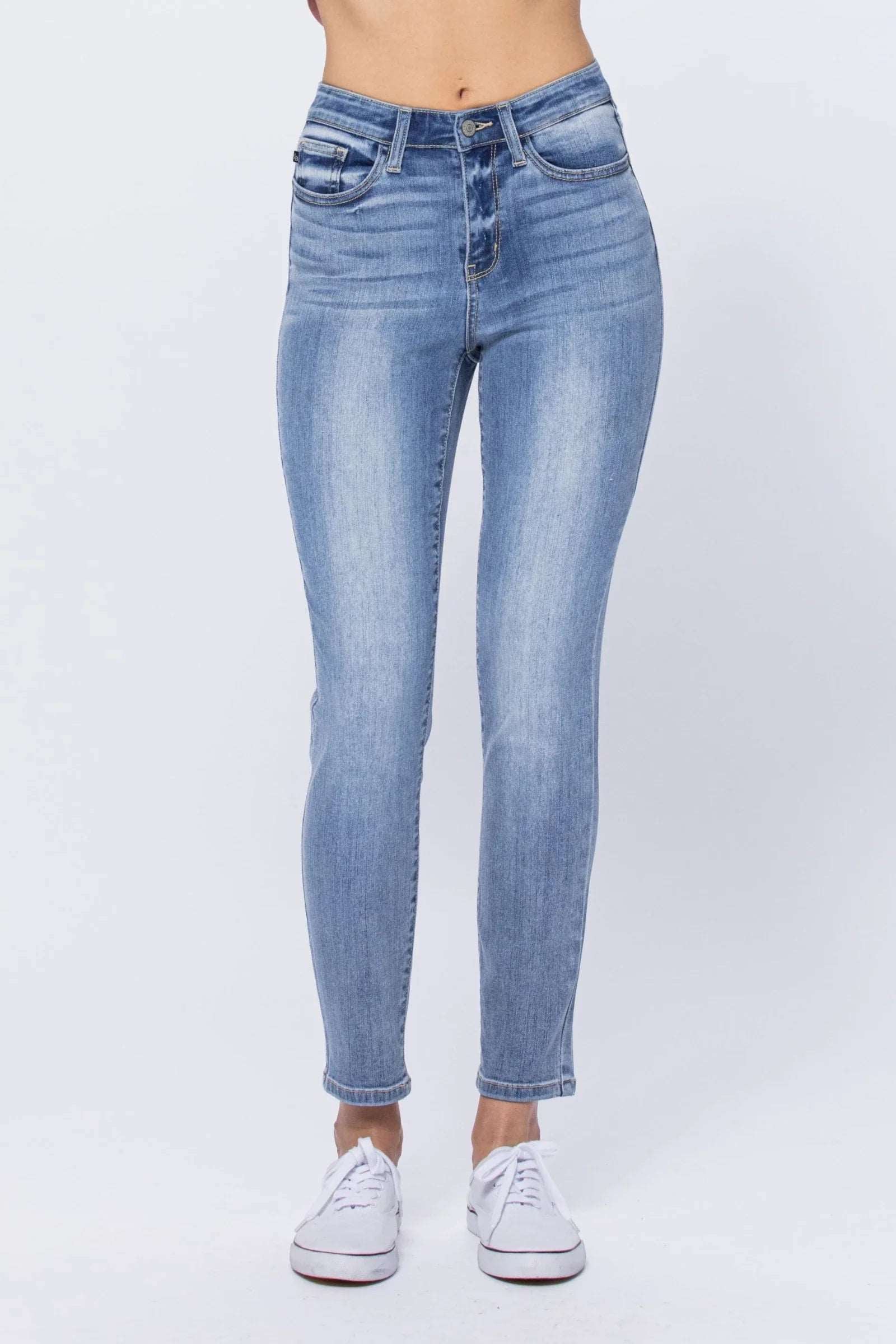 Judy Blue High Rise Relaxed Fit Plus