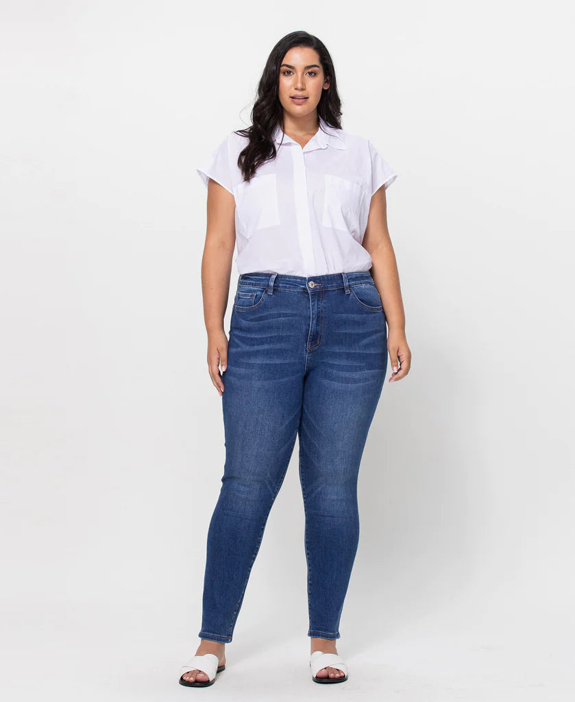 Vervet High Rise Skinny Plus