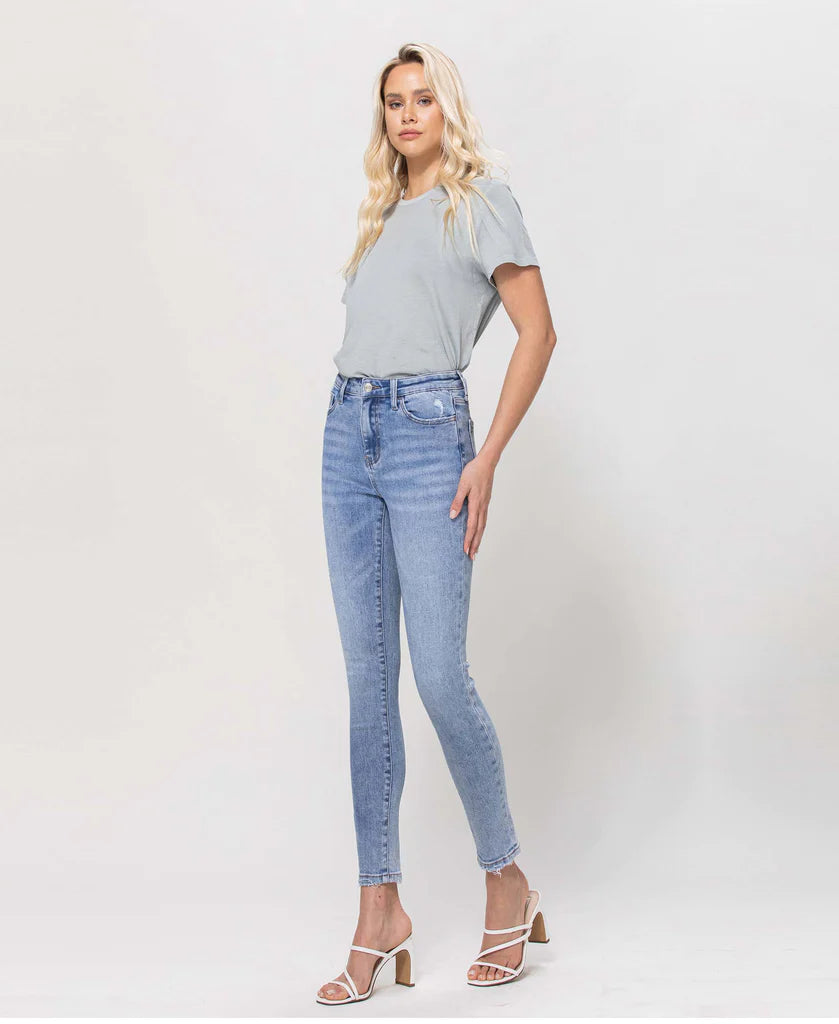 Vervet High Rise Skinny 90's Wash