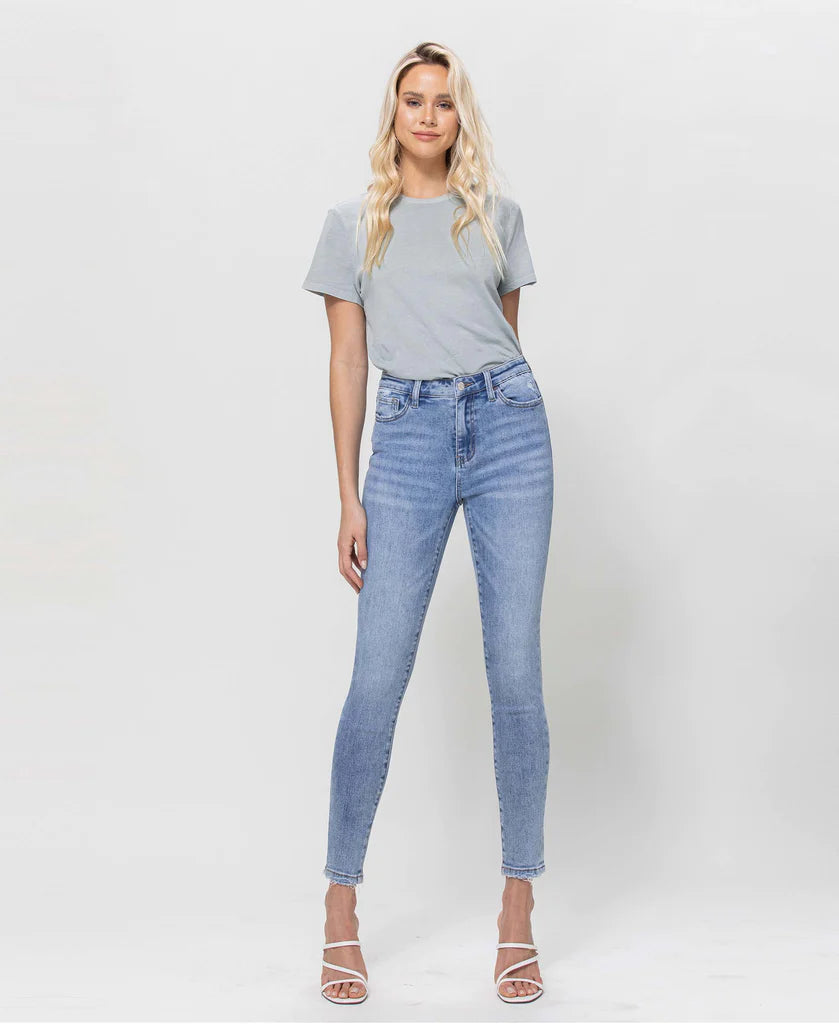 Vervet High Rise Skinny 90's Wash